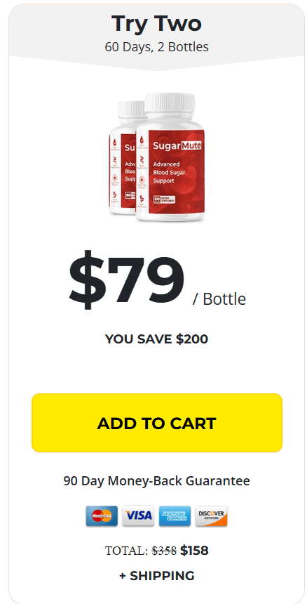 SugarMute 2 $79/bottle